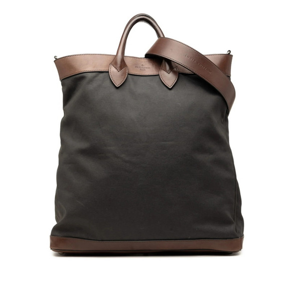 Louis Vuitton Handbags - LOUIS VUITTON Authentic Brown Leather Shoulder Bag